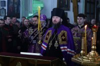 8-Архипастырский визит в Семипалатинск. Литургия Преждеосвященных Даров в день памяти сорока Севастийских мучеников