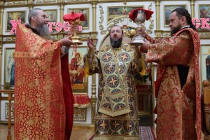 Служение епископа Амфилохия в день памяти святителя Николая, архиепископа Мир Ликийских