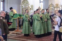 19-В Андреевском кафедральном соборе состоялось празднование 50-летия Преосвященнейшего епископа Амфилохия (+ВИДЕО)