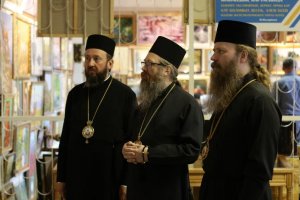 Митрополит Ростислав посетил Святой Ключ , Знаменско-Абалацкий женский монастырь и музей изобразительных искусств имени семьи Невзоровых города Семипалатинска