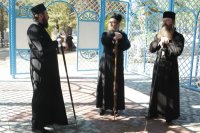2-Митрополит Ростислав посетил Святой Ключ , Знаменско-Абалацкий женский монастырь и музей изобразительных искусств имени семьи Невзоровых города Семипалатинска