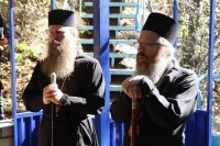 5-Митрополит Ростислав посетил Святой Ключ , Знаменско-Абалацкий женский монастырь и музей изобразительных искусств имени семьи Невзоровых города Семипалатинска