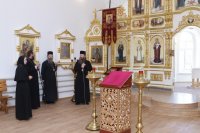12-Митрополит Ростислав посетил Святой Ключ , Знаменско-Абалацкий женский монастырь и музей изобразительных искусств имени семьи Невзоровых города Семипалатинска