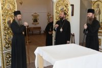 14-Митрополит Ростислав посетил Святой Ключ , Знаменско-Абалацкий женский монастырь и музей изобразительных искусств имени семьи Невзоровых города Семипалатинска