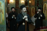 16-Митрополит Ростислав посетил Святой Ключ , Знаменско-Абалацкий женский монастырь и музей изобразительных искусств имени семьи Невзоровых города Семипалатинска