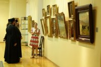 22-Митрополит Ростислав посетил Святой Ключ , Знаменско-Абалацкий женский монастырь и музей изобразительных искусств имени семьи Невзоровых города Семипалатинска