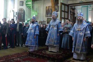 Божественная Литургия в день праздника Собора святых Новомучеников и Исповедников Казахстанских