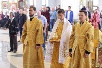 9-Праздник всех святых в главном храме Восточного Казахстана