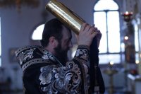 21-Утреня страстных Евангелий в Андреевском кафедральном соборе