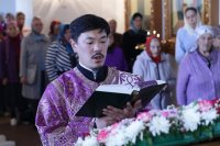 8-Служение епископа Амфилохия в канун праздника Воздвижения Креста Господня
