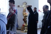 9-Служение епископа Амфилохия в канун праздника Воздвижения Креста Господня