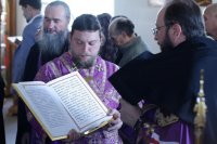 14-Служение епископа Амфилохия в канун праздника Воздвижения Креста Господня