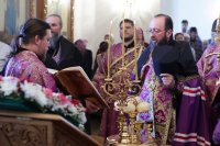 16-Служение епископа Амфилохия в канун праздника Воздвижения Креста Господня