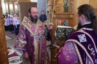 20-Служение епископа Амфилохия в канун праздника Воздвижения Креста Господня