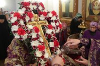 24-Служение епископа Амфилохия в канун праздника Воздвижения Креста Господня