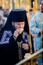 8-В канун праздника Успения Божией Матери епископ Амфилохий сослужил митрополиту Астанайскому и Казахстанскому Александру за всенощным бдением в главном храме Казахстана