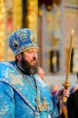 21-В канун праздника Успения Божией Матери епископ Амфилохий сослужил митрополиту Астанайскому и Казахстанскому Александру за всенощным бдением в главном храме Казахстана