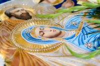 26-В канун праздника Успения Божией Матери епископ Амфилохий сослужил митрополиту Астанайскому и Казахстанскому Александру за всенощным бдением в главном храме Казахстана