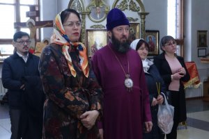 Заместитель акима области посетила Андреевский собор