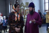 4-Заместитель акима области посетила Андреевский собор