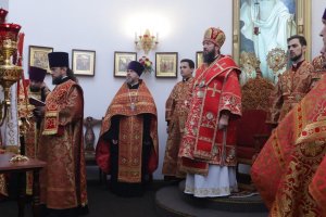 Великая вечерня в день Пасхи Христовой