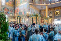 8-Управляющий Усть-Каменогорской и Семипалатинской епархией принял участие в торжествах, посвященных престольному празднику главного храма Казахстана
