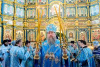 9-Управляющий Усть-Каменогорской и Семипалатинской епархией принял участие в торжествах, посвященных престольному празднику главного храма Казахстана