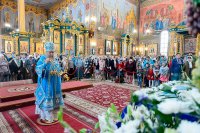 13-Управляющий Усть-Каменогорской и Семипалатинской епархией принял участие в торжествах, посвященных престольному празднику главного храма Казахстана
