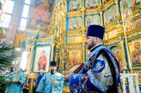 14-Управляющий Усть-Каменогорской и Семипалатинской епархией принял участие в торжествах, посвященных престольному празднику главного храма Казахстана