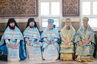 18-Управляющий Усть-Каменогорской и Семипалатинской епархией принял участие в торжествах, посвященных престольному празднику главного храма Казахстана
