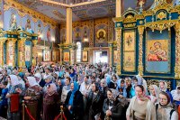28-Управляющий Усть-Каменогорской и Семипалатинской епархией принял участие в торжествах, посвященных престольному празднику главного храма Казахстана