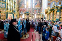 31-Управляющий Усть-Каменогорской и Семипалатинской епархией принял участие в торжествах, посвященных престольному празднику главного храма Казахстана