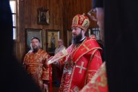 12-Божественная Литургия пасхальным чином в Покровском храме Усть-Каменогорска