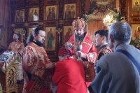 19-Божественная Литургия пасхальным чином в Покровском храме Усть-Каменогорска