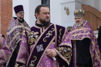 1-Служение епископа Амфилохия в неделю Крестопоклонную Великого поста