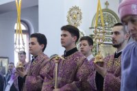 17-Служение епископа Амфилохия в неделю Крестопоклонную Великого поста