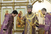 18-Служение епископа Амфилохия в неделю Крестопоклонную Великого поста