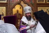 20-Епископ Амфилохий возглавил служение молебного пения на Новый год (+ВИДЕО)