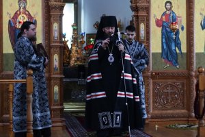 Великая вечерня с чином прощения в Андреевском кафедральном соборе
