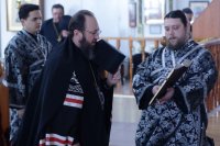 6-Великая вечерня с чином прощения в Андреевском кафедральном соборе