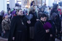 8-Великая вечерня с чином прощения в Андреевском кафедральном соборе