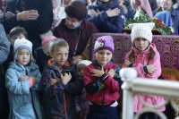 16-В праздник Воздвижения Креста Господня епископ Амфилохий совершил Божественную Литургию в кафедральном соборе города Семипалатинска