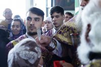 19-В праздник Воздвижения Креста Господня епископ Амфилохий совершил Божественную Литургию в кафедральном соборе города Семипалатинска