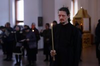 2-Епископ Амфилохий совершил Великое повечерие с чтением второй части Покаянного канона преподобного Андрея Критского