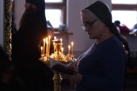 12-Епископ Амфилохий совершил Великое повечерие с чтением второй части Покаянного канона преподобного Андрея Критского