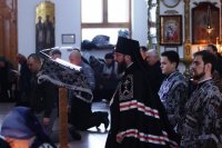 14-Епископ Амфилохий совершил Великое повечерие с чтением второй части Покаянного канона преподобного Андрея Критского
