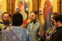 3-Служение епископа Амфилохия в канун праздника Введения во храм Пресвятой Богородицы