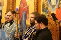 4-Служение епископа Амфилохия в канун праздника Введения во храм Пресвятой Богородицы