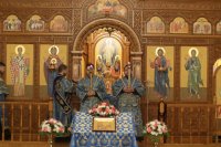 7-Служение епископа Амфилохия в канун праздника Введения во храм Пресвятой Богородицы