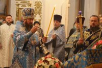22-Служение епископа Амфилохия в канун праздника Введения во храм Пресвятой Богородицы